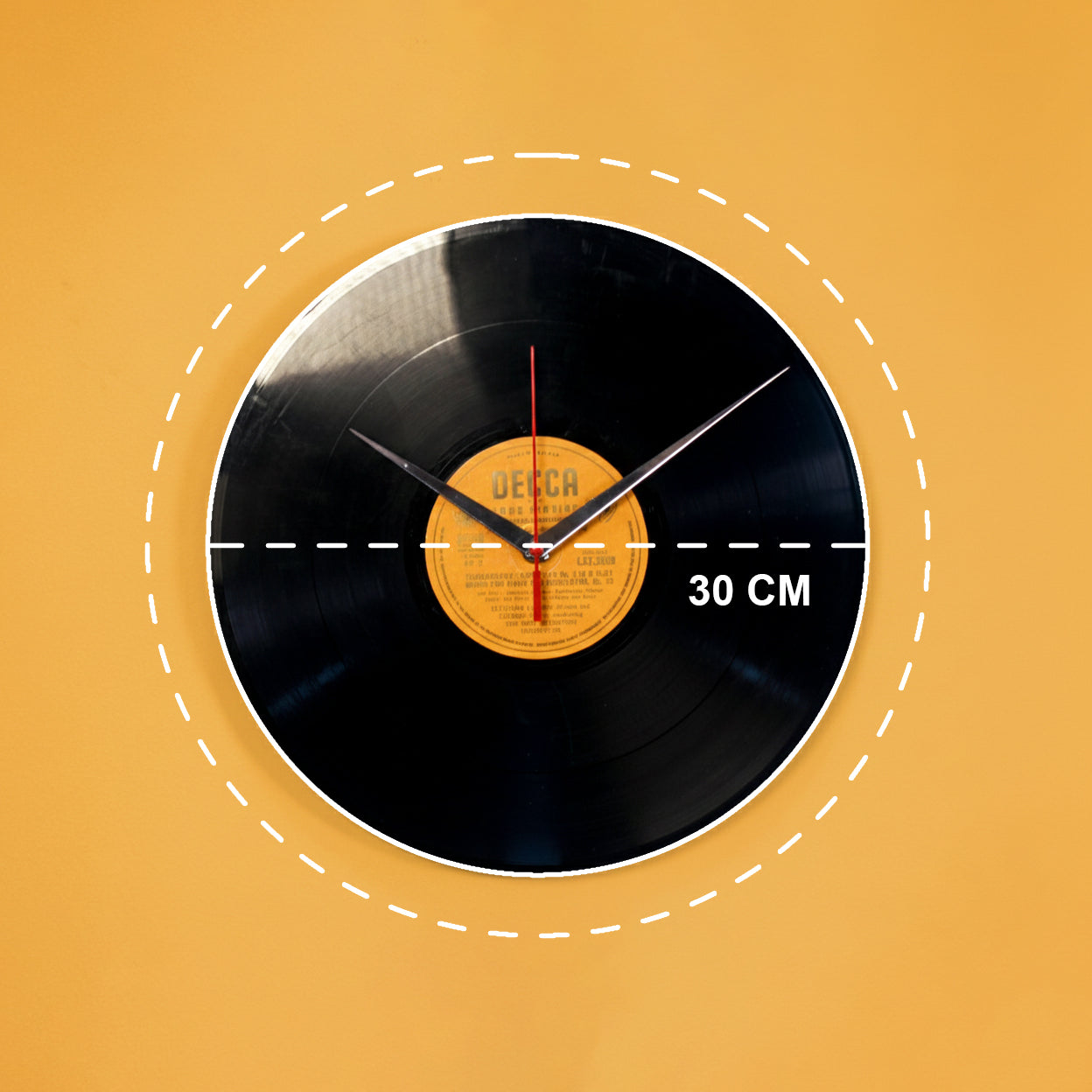 Vinyl Wall-Clock A