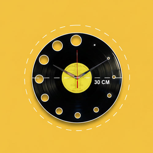 Vinyl Wall-Clock B